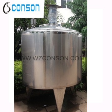 Sanitary stainless steel insulated tank