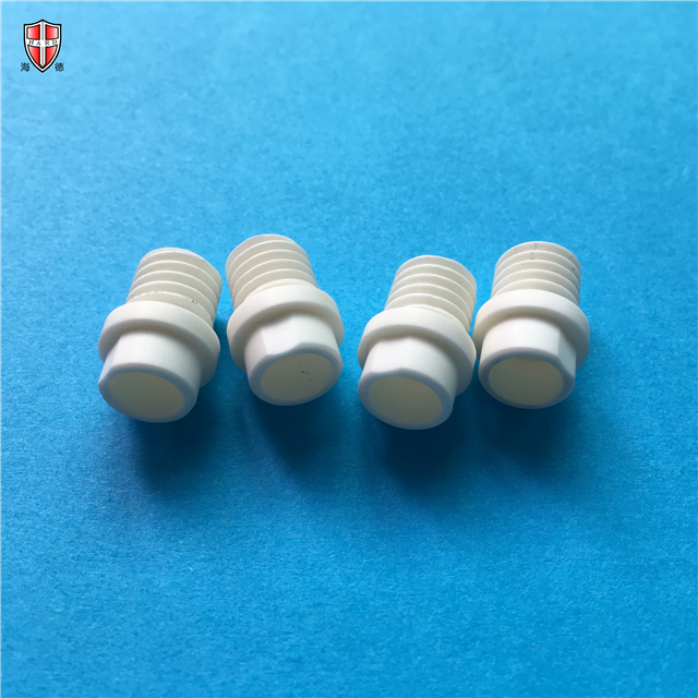 custom made dielectric alumina ceramic nut bolt screw