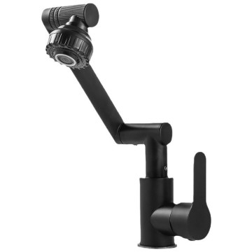 Modern Plastic-Steel Lucky Cat Basin Faucet with Ceramic Valve