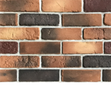 Fireproof art bricks for industrial kitchens