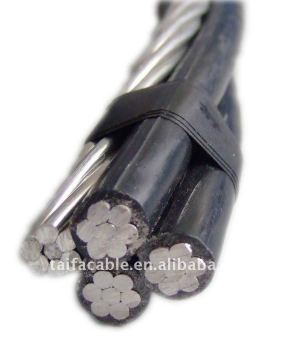 ABC Quarduplex Cable/Aerial Bundle Cable/ Service Drop Cable/Utility cable