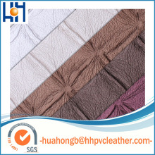 Fashion style pvc synthetic leather stock lot for sofa