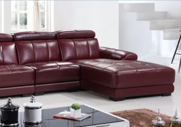 lizz  real  leather  sofa