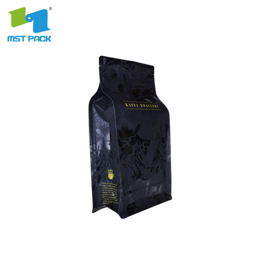 Espresso Custom Digital Pinting Foil 500g Sac d&#39;emballage de café à soupape unidirectionnel recyclable