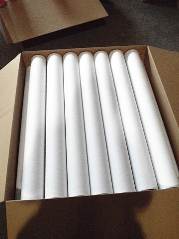 white paper tube for mailing