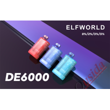 Ilf Elf World De6000 Puffs Dispositivo Vape descartável