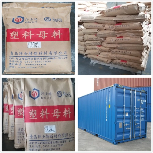 Excellent Pigment White PE Smoothness Plastic Masterbatch for Plastic Products
