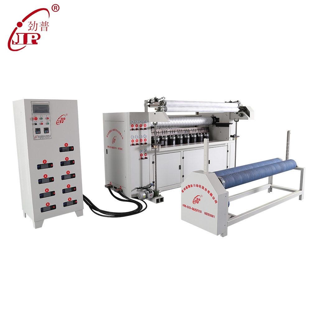 Changzhou Jinpu high configuration cross horn ultrasonic quilting machine for bedding cover with no needle