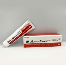 Korea SM Lido Cream 10.56% 30g/tube skin anesthetics Numbing Cream