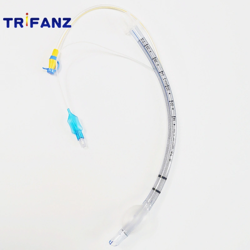 High Quality Reinforced Endotracheal tube with suction tube