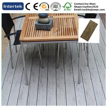 Anti -Slip Outdoor Deck Boards Anti- Rot Flooring WPC Exterior Floor