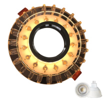 LED Crystal Down Light Spot Light GU10 MR17 Down Light