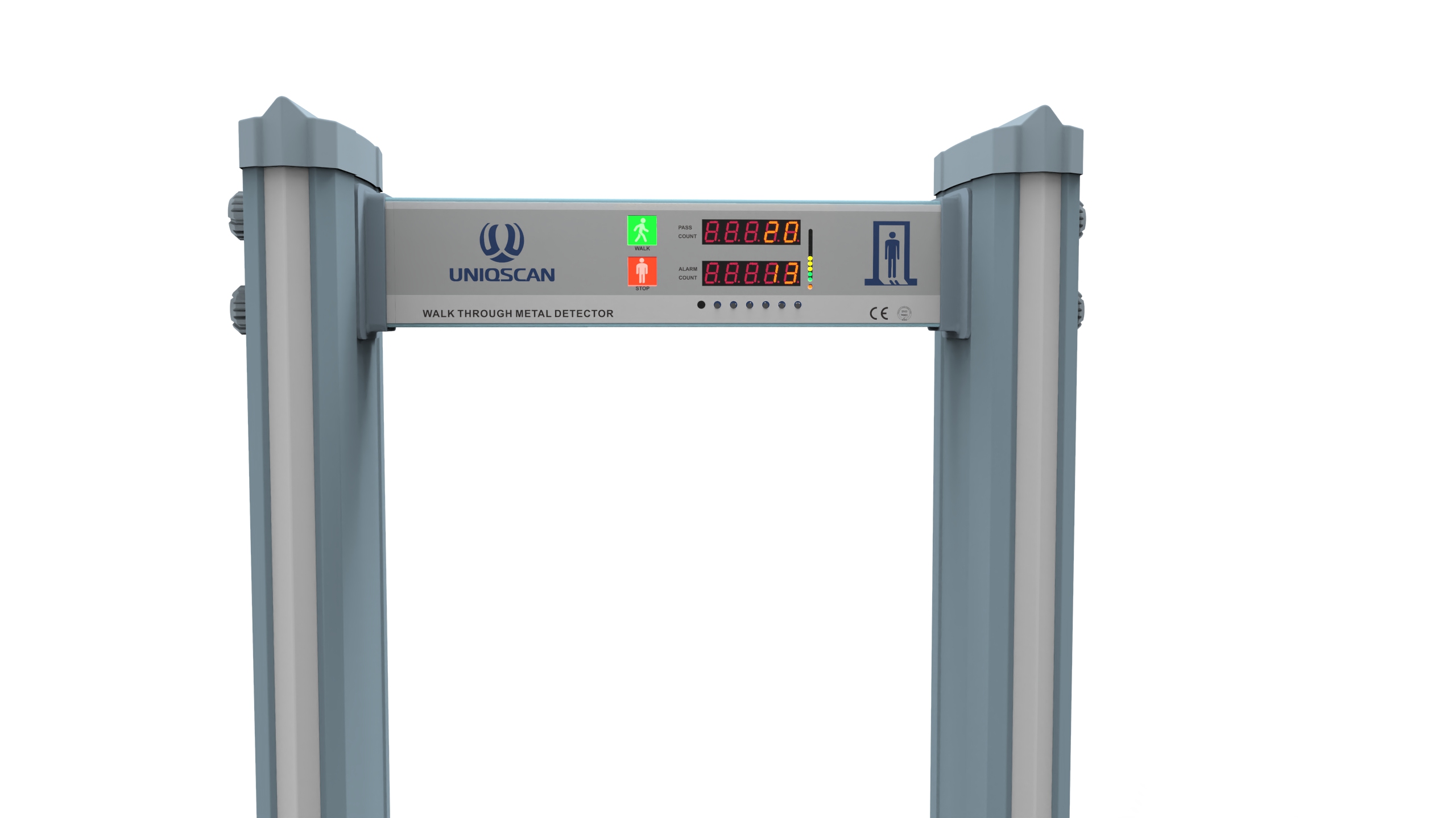 UM600 Waterproof Gate Walk Through Metal Detector