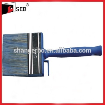 Tin ferrule mixed bristle paint brush