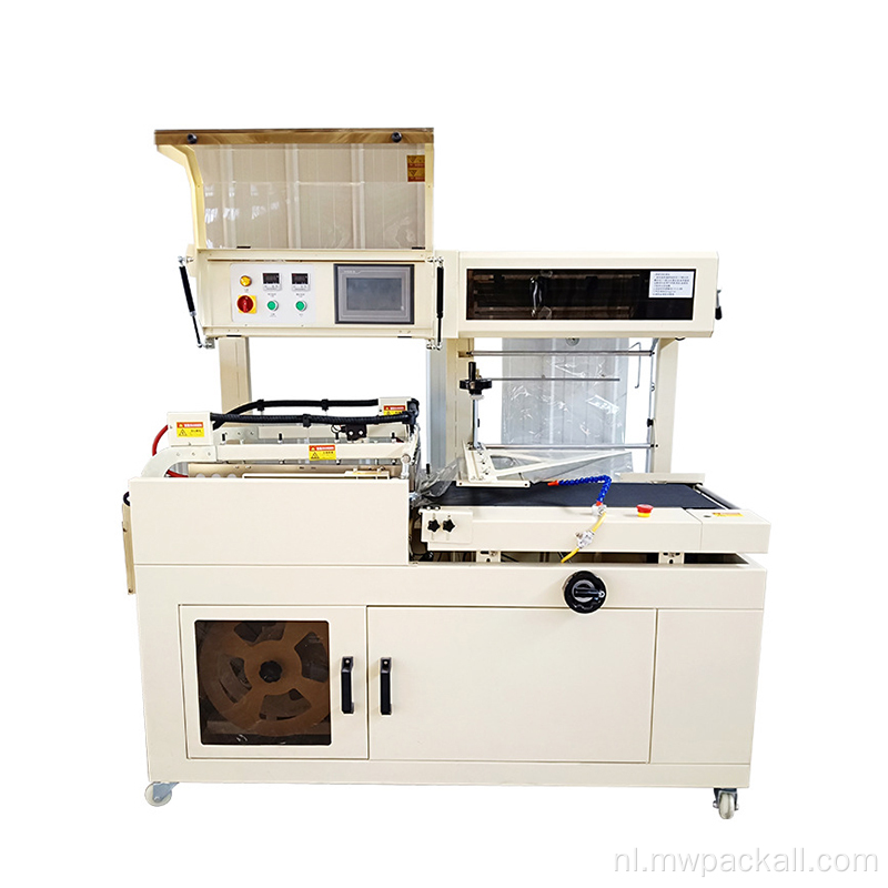 L Bar afdichting Krimpmachine Automatisch POF -pakket