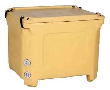300L Rotomold High Strength Fish Container - Fresh and Frozen Fish Cooler Box
