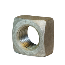 Galvanized Square Nuts for Pole Line Hardware