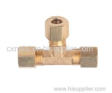 Brass Equal Tee With Union?