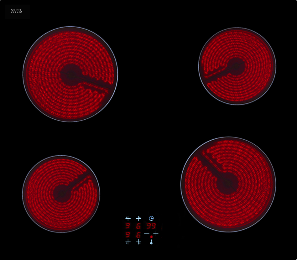 Newest style 5 Burners 90cm OEM Built In Electric Ceramic Hob  Cooktop Kitchen   Glass Cooktop