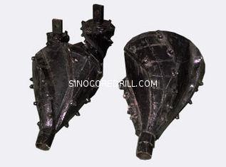 HDD Drilling Tools Drill Reamer Ringed , Compact Fluted Bac