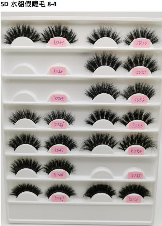 Megalook Top Quality  20mm 5D Mink False Eyelashes Vendor with Custom Eyelash Packaging