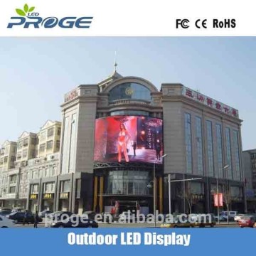 Fixed installation outdoor SMD3535/DIP346 RGB full color advertising led display p10