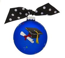 Logo Design Customized Printed Glass Christmas Bauble