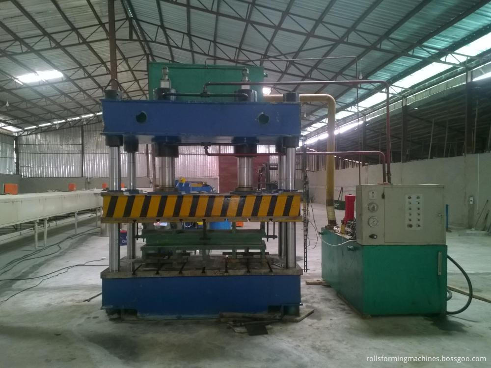 pressure machine for Stone Coated Metal Roofing Product Line