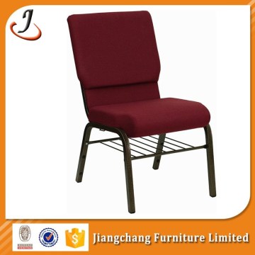 Interlocking Bookrack Chair For Church JC-E141