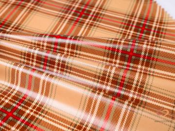 75D Poly Check Printing Fabric With Lamination