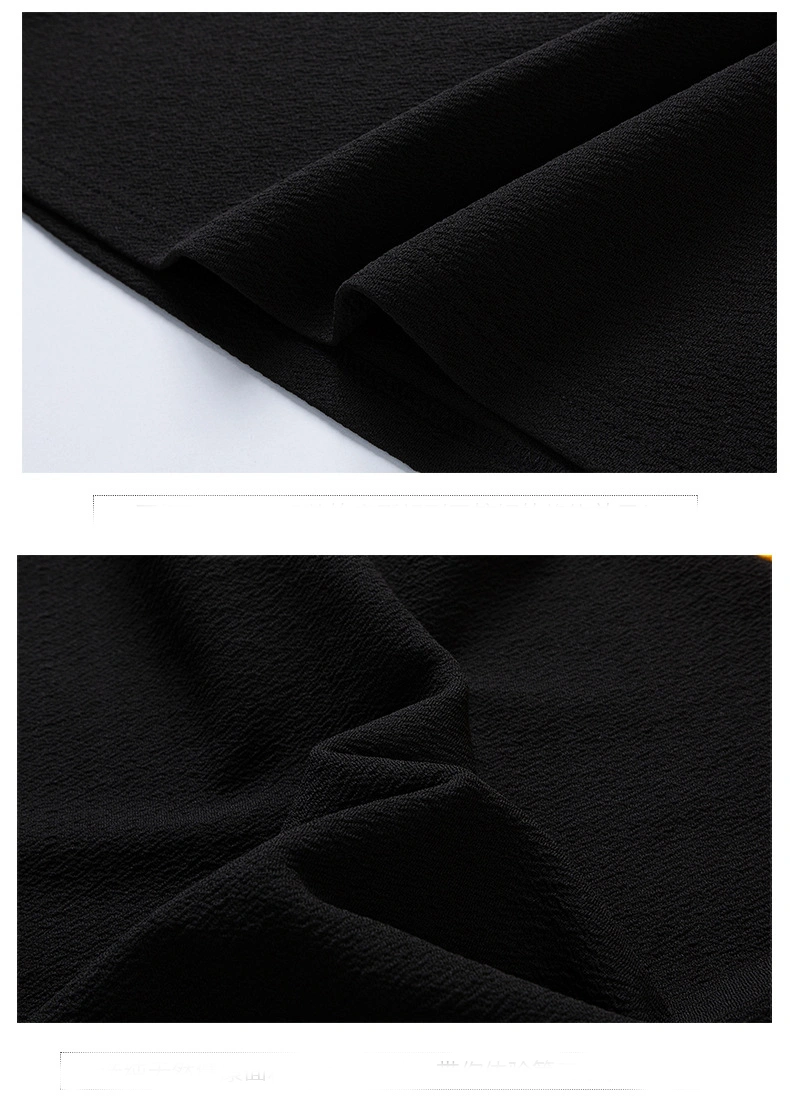 Loose Casual Hooded Round Neck Stitching Half-Sleeve Hoodie