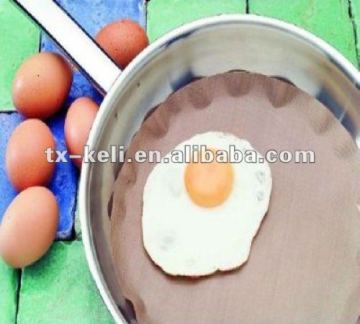 ptfe reusable Non-stick fry pan liner