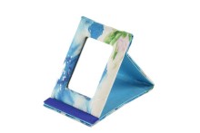 travelling handmade folded photoframe in fabric craft