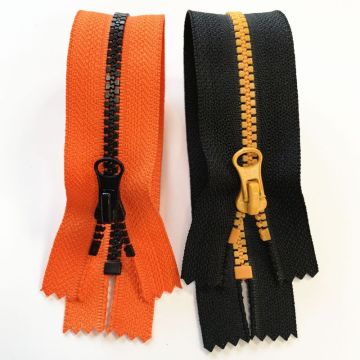 Good-looking large plastic zippers for coat