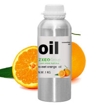 pure natural sweet orange oil extracted from the peel