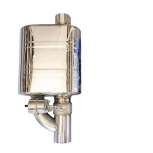 SS304 Stainless Steel High Performance Muffler for Car Exhaust Systems