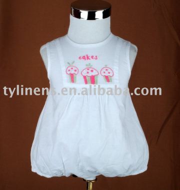 Embroidery Baby Romper