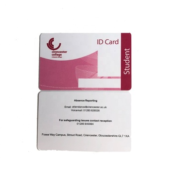 RFID identification student ID card for access management