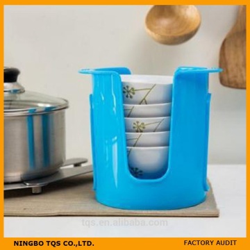 New Design Creative Household PP Plastic Dish Rack/Plastic Bowl Holder