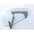 Isamu Noguchi Coffee Table with glass top