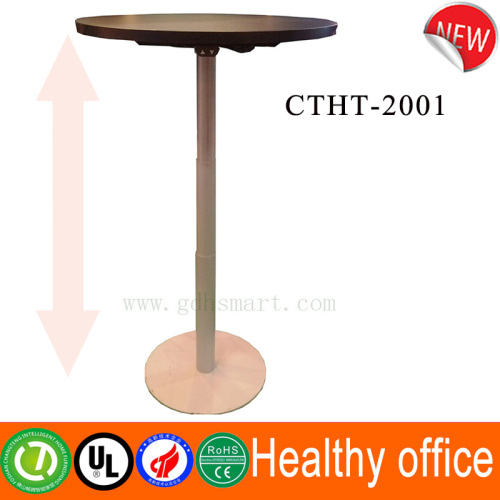 Alibaba automatic adjustable desk single foot officeb table modern design stand up desk