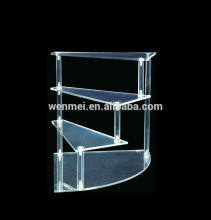 Cuctom Design acrylic shoe stand, acrylic steps shoe holder