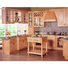 Maple Kitchen Cabinets with UV Painting Finish