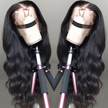 Wholesale 100 human hair u-part wig, body wave u part clip in wig, African American u part wigs for black women