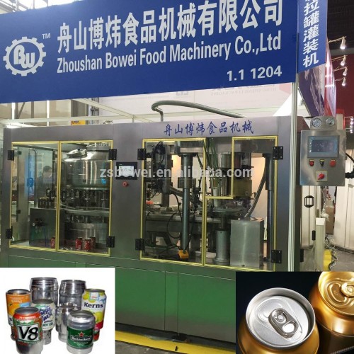 150-400 cans/min Production Capacity Canned Energy Drink Production Line with Factory Price