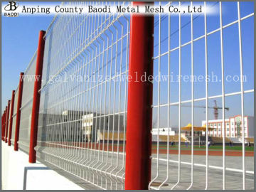 pvc wire mesh fence for boundary wall