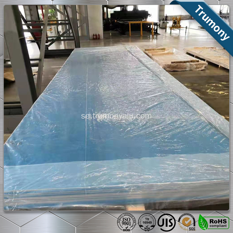 6061 Aluminium Ultra Flat Sheet för CNC-maskin