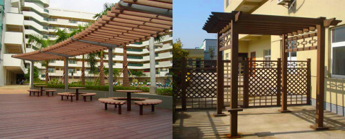 No Crack Wood Plastic Composite Rail