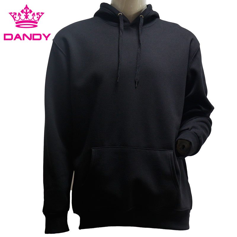 Hoodies kasual kapas biasa