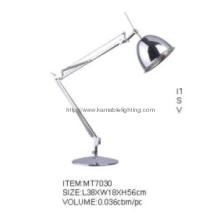 Office Silver  Table Lamp